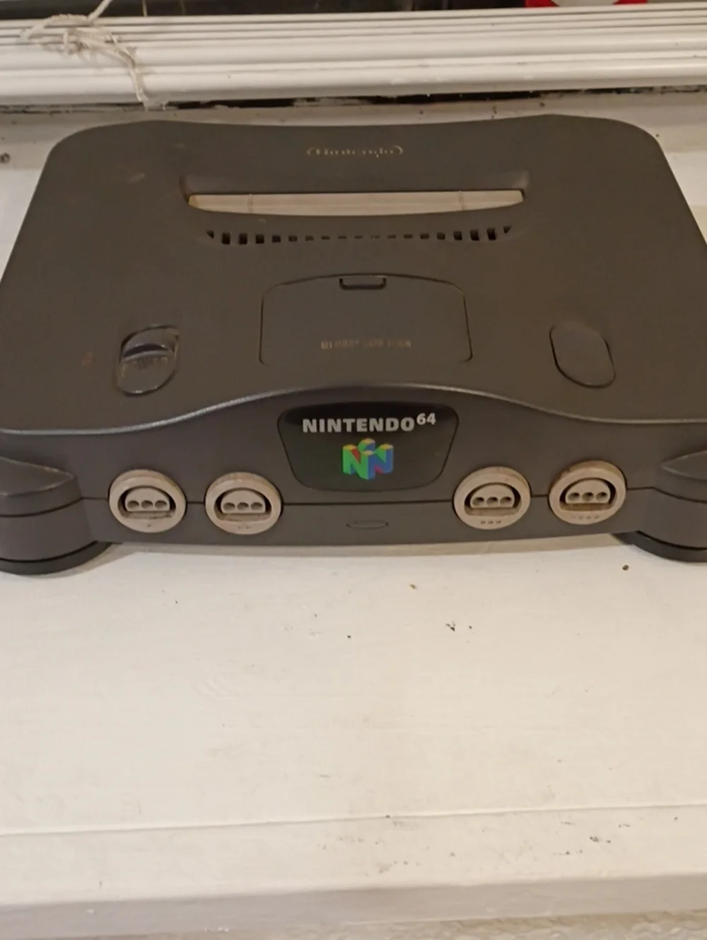 Nintendo 64 Console - Dark Gray with Cream Ports